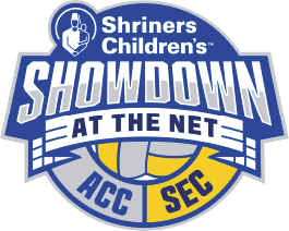 Shriners Children's Showdown at the Net Logo